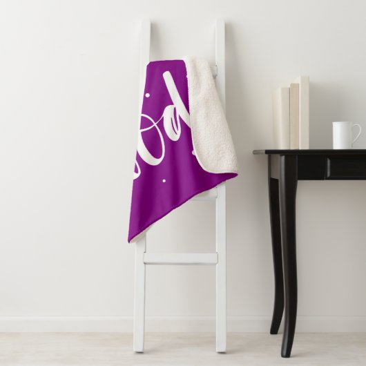 Gay is goed sherpa deken (In situ)