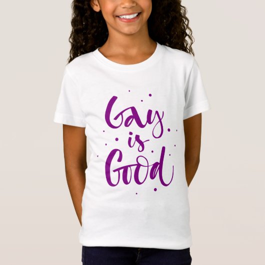 Gay is goed t-shirt (Voorkant)