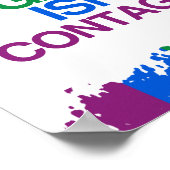 GAY IS NIET CONTAGIOUS POSTER (Hoek)