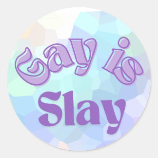 Gay is Slay Sticker, Pride Sticker en Decal