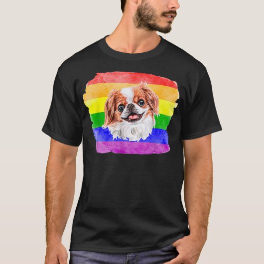 Gay Japans Hondenliefhebber LGBTQ Pride Stuff Teen T-shirt (Voorkant)