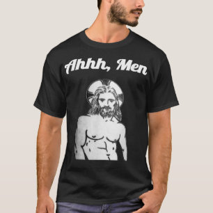 Gay Jesus Ah Mannen Funny Atheist Christelijke Hum T-shirt
