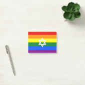 Gay Jewish Pride Flag Post-it® Notes (Kantoor)