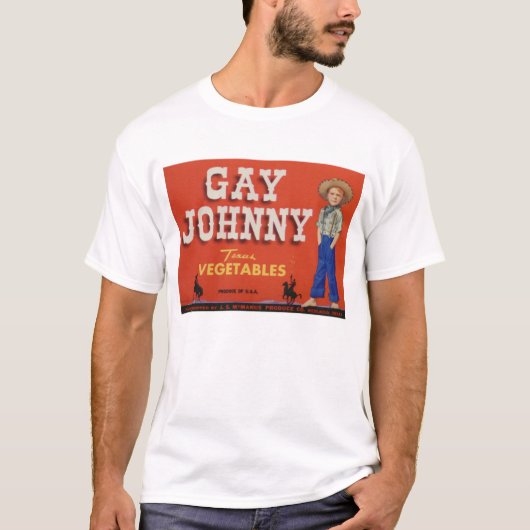 Gay Johnny Vegs T-shirt (Voorkant)