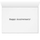 gay Jubileum liberale Humor grappige kaart (Binenzijde Horizontaal (Onderkant))