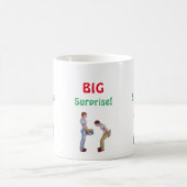Gay kerst humor cadeaumok koffiemok (Center)