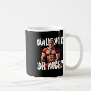 Gay Kerstmuscle Daddy Beer Aardige Kerstman Pride Koffiemok