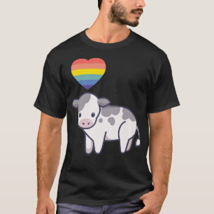 Gay Koe LGBTQ Pride Flag Lesbian Kawaii Anime Aest T-shirt