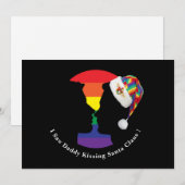 Gay Kus Kerstkaart (Voorkant / Achterkant)