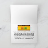 Gay Kwanzaa-viering Persoonlijke kaart (Binnen)