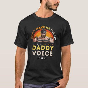 Gay Leather Daddy Beer Laat me mijn vader niet geb T-shirt