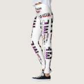 Gay, Lesbian, Bi, Trans, Queer, Aseksueel... ik be Leggings (Links)