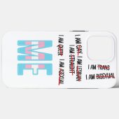Gay, Lesbian, Bi, Trans, Queer, Aseksueel, ik ben Case-Mate iPhone Case (Achterkant (horizontaal))