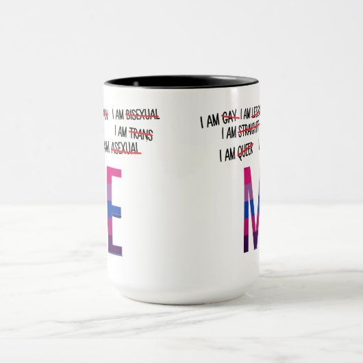 Gay, Lesbian, Bi, Trans, Queer, Aseksueel, ik ben  Mok (Midden)