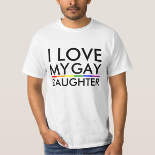Gay / Lesbian Ik hou van Mijn Gay Daughter - Shirt