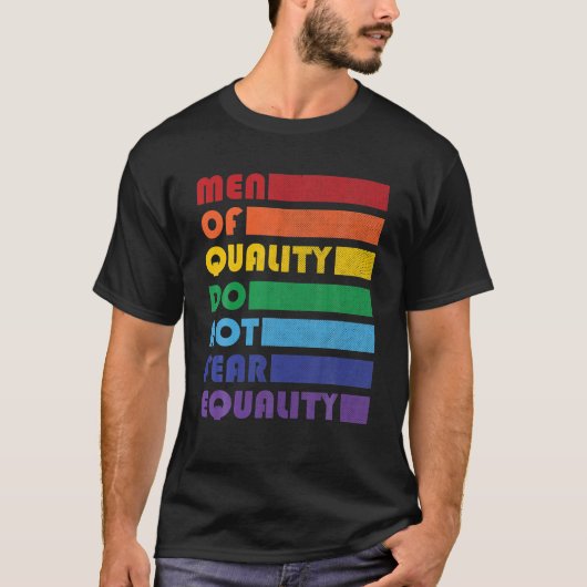 Gay Lesbian LGBT Pride Equality T-shirt (Voorkant)