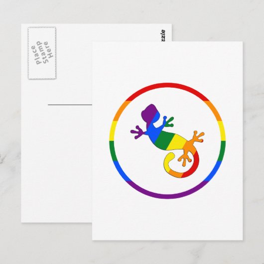 Gay & Lesbian Pride Briefkaart (Voorkant / Achterkant)