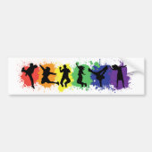 Gay & Lesbian Pride Bumpersticker (Voorkant)