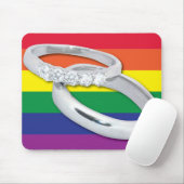 Gay Lesbian Wedding Muismat (Met muis)