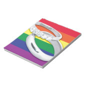 Gay Lesbian Wedding Notitieblok (Linkerzijde)