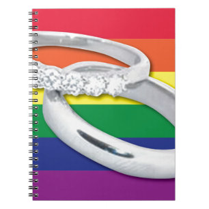 Gay Lesbian Wedding Notitieboek