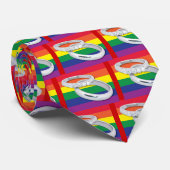 Gay Lesbian Wedding Stropdas (Opgerold)