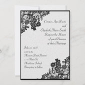 Gay Lesbian Wedding Uitnodiging met Twee Brides (Achterkant)