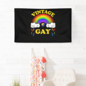 Gay LGBT Gay Pride Month Rainbow Spandoek (Insitu)