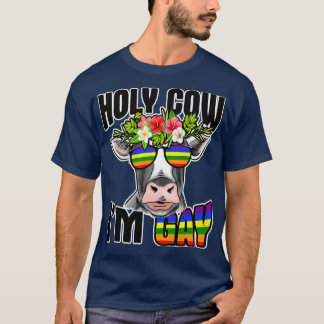 Gay Lgbt Koe Farmer Koe Dierenvriend T-shirt