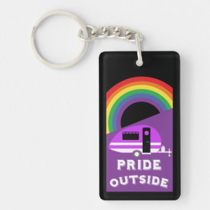 Gay LGBTQ Camping Gifts Sleutelhanger