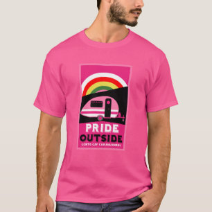 Gay LGBTQ Camping Gifts T-shirt