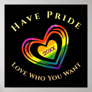 Gay LGBTQ heeft de liefde van de Maand die u wilt Poster