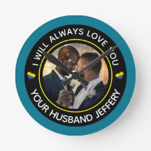  Gay LGBTQ Photo Wedding Couple Personaliseren   