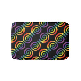 Gay LGBTQ Rainbow Pride Modern Patroon Badmat
