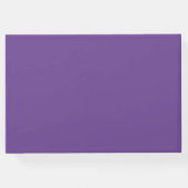 Gay LGBTQ, Rainbow Rings Bruiloft Gastenboek (Achterkant)