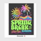 Gay LGBTQ SPRING-BREAK 2025 bobaire Sticker (Vel)