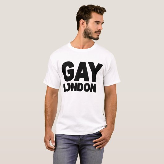 GAY LONDON T-SHIRT (Voorkant volledig)