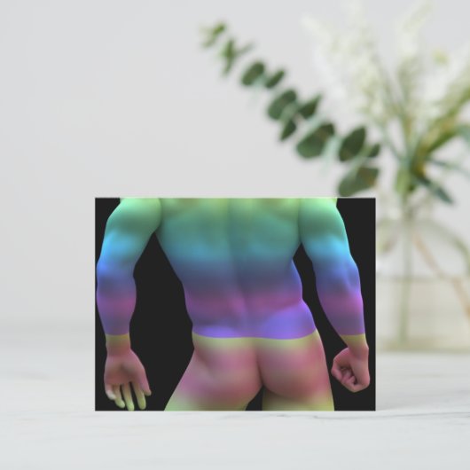 Gay Love Briefkaart (Staand voorkant)