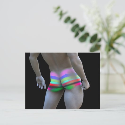 Gay Love Briefkaart (Staand voorkant)