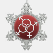 Gay Love Gifts, gepersonaliseerd Ornament GBLT Pri (Voorkant)