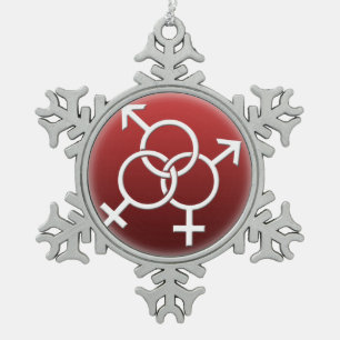 Gay Love Gifts, gepersonaliseerd Ornament GBLT Pri