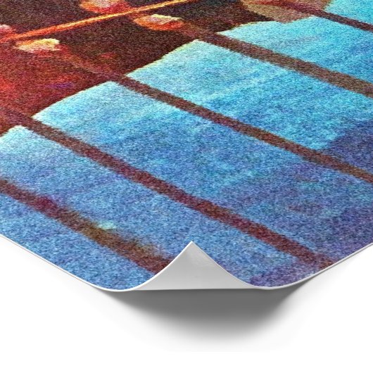 Gay Love  Pulp Magazine Hoesje Art Poster (Hoek)