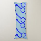 Gay Lovers Body Pillow Lichaamskussen (Voorkant Verticaal)
