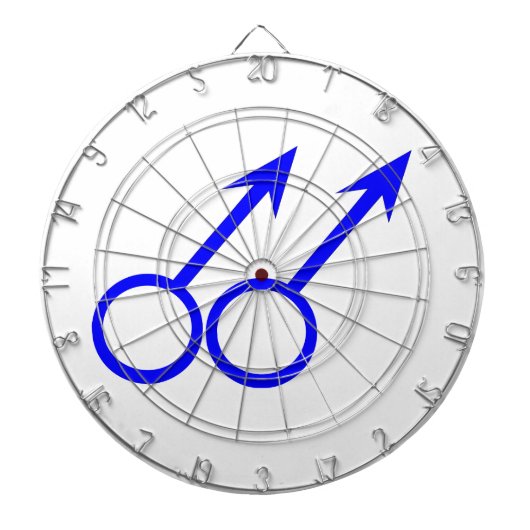Gay Lovers Dartboard Dartbord (Voorkant)