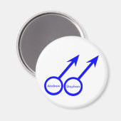 Gay Lovers  Magnet (Voorkant / Achterkant)