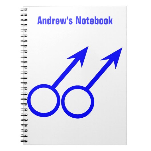 Gay Lovers Notitieboek (Voorkant)