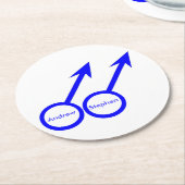 Gay Lovers  Onderzetters (Gebogen)