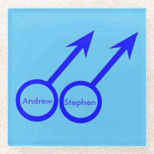 Gay Lovers Persoonlijk Onderzetter