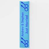 Gay Lovers Persoonlijke banner (Verticaal)