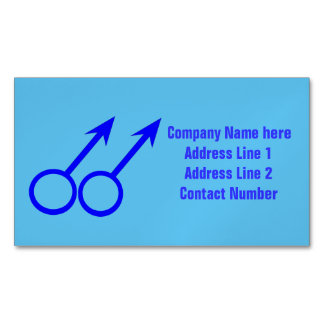 Gay Lovers Persoonlijke Magneten van het Visitekaa